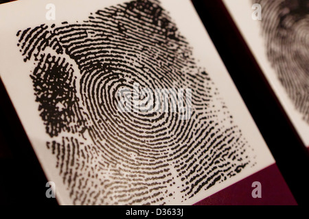 Identificazione personale Foto Stock