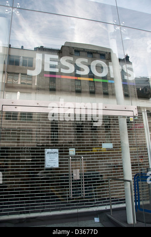 Londra. Economia. Negozio chiuso. Jessops - fotocamera shop Foto Stock