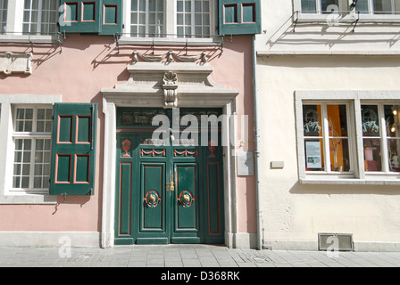 Casa di Beethoven (tedesco Beethoven-Haus) di Bonn, Germania, luogo di nascita di Beethoven a Bonngasse, memoriale e museo Foto Stock