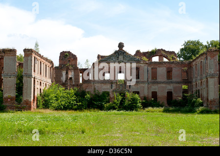 Palazzo Finckenstein, Kamieniec, Warmian-Masurian voivodato, Polonia Foto Stock