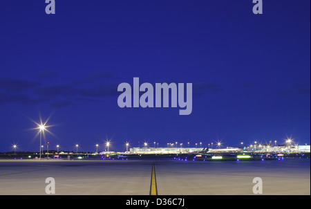 Una vista se Dublino Aeroporto Foto Stock