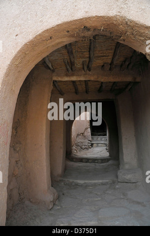 Aït-Ben-Haddou, dettaglio, Africa, Marocco Foto Stock