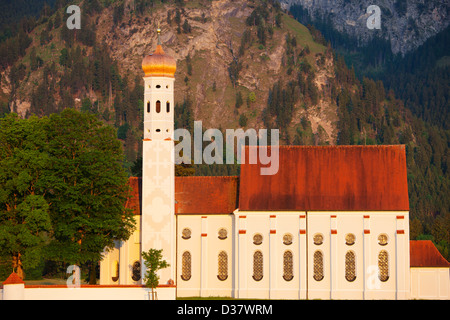 San Coloman chiesa, Schwangau, Baviera, Germania Foto Stock