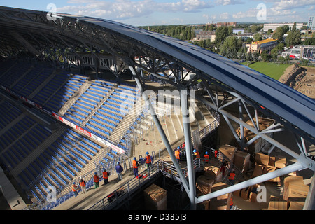 Poznan, Polonia, Poznan stadium, Spielstaette a Euro 2012 Foto Stock