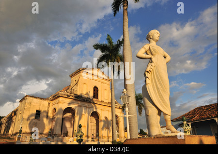 Plaza Mayor, Trinidad, Cuba Foto Stock