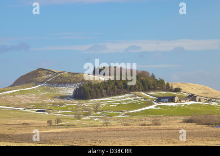 Banca calda Agriturismo vallo di Adriano Northumbria England Regno Unito Gran Bretagna inverno Foto Stock