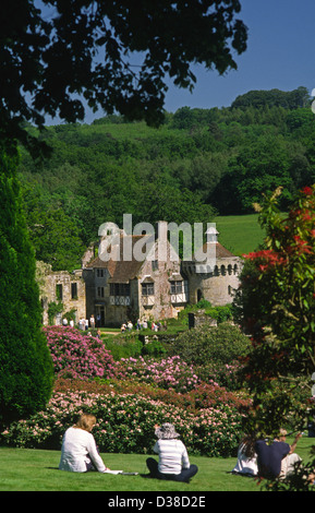 Scotney Castle and Gardens, Lamberhurst, Kent, Inghilterra, Regno Unito Foto Stock