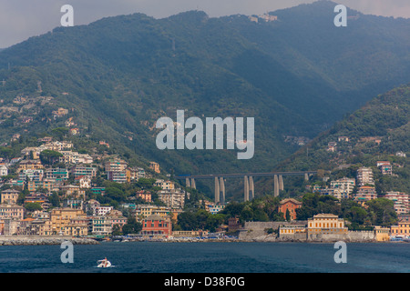 Santa Margherita- bellissimo porto marittimo in Italia Foto Stock