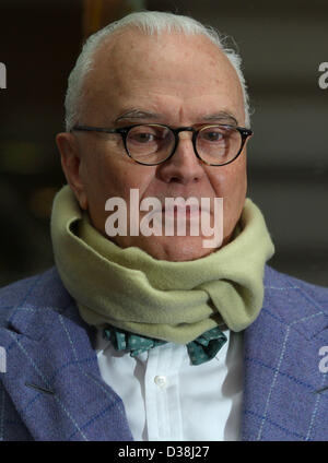 MANOLO BLAHNIK finestra progettato da Manolo Blahnik per la London Fashion Week May Fair Hotel Londra Inghilterra Regno Unito 13 Febbraio 2013 Foto Stock