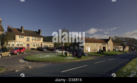 Hutton Le Hole in North Yorkshire - Hutton-le-foro è un piccolo villaggio e parrocchia civile nell'Ryedale distretto di Nord Yor Foto Stock