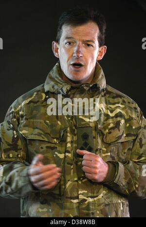 Il brigadiere Rupert Jones. Funzionamento Herrick 18 task force formazione. Regno Unito Foto Stock