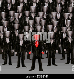 Il concetto di Leadership Foto Stock