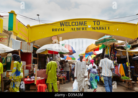Mercato Albert, Banjul (Gambia, Africa Foto Stock