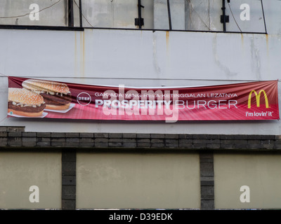 Kemang è una rapida modernizzazione del quartiere di Jakarta con un sacco di espatriati. Foto Stock