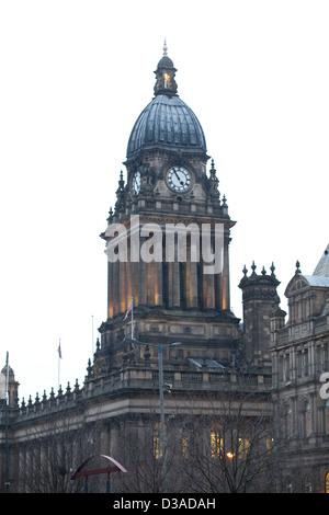 Municipio di Leeds Foto Stock