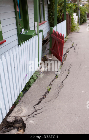 Lyttelton, Christchurch Nuova Zelanda Foto Stock