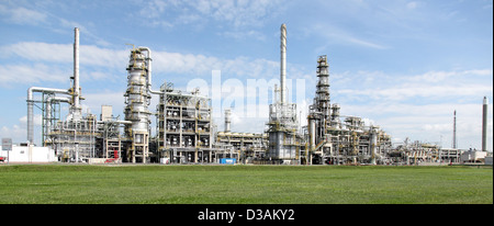 La Leuna, Germania, raffineria raffineria Totale Germania centrale Foto Stock