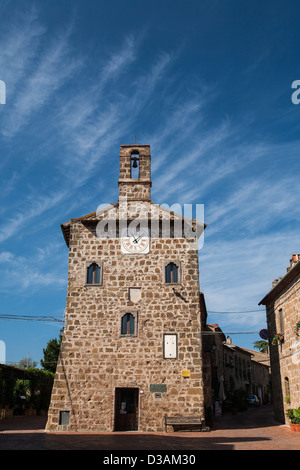 Palazzo dell'Archivio, Sovana, Grosseto, Toscana, Italia Foto Stock