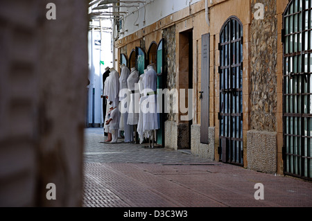 Moda Adlib shop in La Marina quartiere. La città di Ibiza, Isole Baleric, Spagna Foto Stock