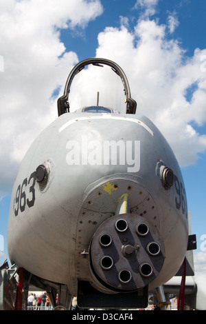 US Air Force A-10 pistola Thunderbolt Foto Stock