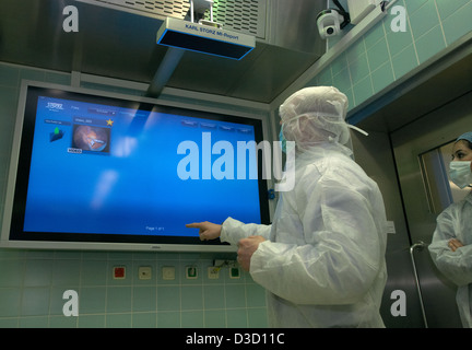 Berlino, Germania, dimostrazione del MI rapporti in una sala operatoria Foto Stock