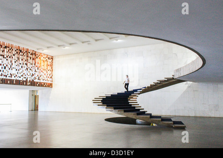 Palazzo Itamaraty, Brasilia, Brasile Foto Stock