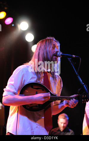 Barcellona - Jan 17: Friska Viljor esegue a Apolo on gennaio 17, 2011 a Barcellona, Spagna. Foto Stock