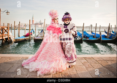 Carnevale veneziano Foto Stock