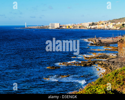 Bajamar, Tenerife, Isole Canarie, Spagna Foto Stock