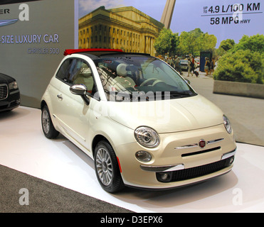 Nuova Fiat 500 Foto Stock