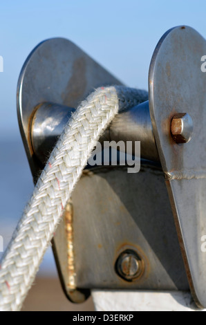 Musone di prua della barca Foto Stock