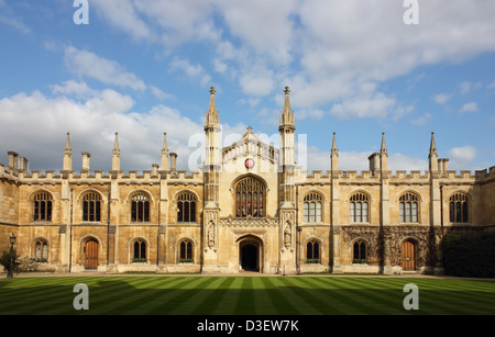 Collegio del Corpus Christi e la Beata Vergine Maria a Cambridge nel Regno Unito. Foto Stock