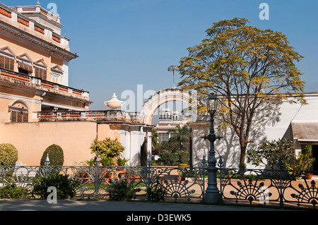 Palazzo Chowmahalla o Chowmahallat (4 palazzi) 1750 Asaf Jahi residenza della dinastia del Nizam di Hyderabad - India Andhra Pradesh Foto Stock