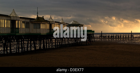 Lytham St Annes Pier, Lancashire Foto Stock