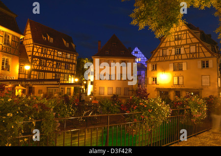 Colmar, Place de l'Ancienne Douane, Alsazia, Strada del Vino, Alsazia strada del vino, Haut-Rhin, Francia, Europa Foto Stock