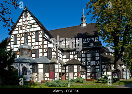 Swidnica, Polonia, la Chiesa Evangelica della Trinità Santa Pace Foto Stock