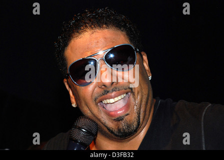 AL B. SICURO AL B. sicuro festa di compleanno Foto Stock