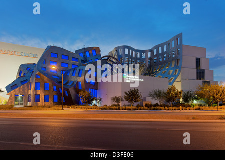 Frank Gehry's Cleveland Clinic Lou Ruvo Centro per la salute del cervello, Las Vegas, Nevada, STATI UNITI D'AMERICA Foto Stock