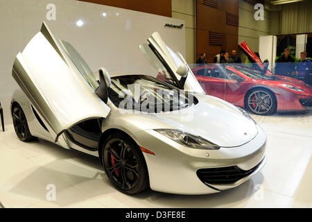 Febbraio 18, 2013. Toronto, Canada. La Giornata della Famiglia al 2013 Canadian International Autoshow. Nella foto, la McLaren P1. (DCP/N8N) Foto Stock