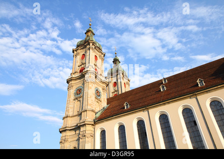 San Gallo abbazia in Svizzera - Patrimonio mondiale dell UNESCO Foto Stock