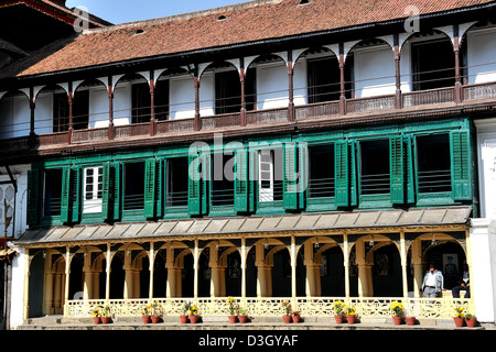 Hanuman Dhoka ex Palazzo Reale il quadrato di Durbar Kathmandu in Nepal Foto Stock