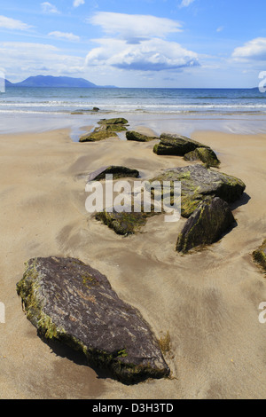 Pollice Beach, la penisola di Dingle, Co. Kerry, Irlanda Foto Stock
