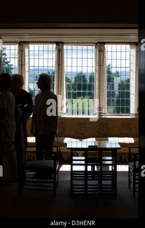 Una vista interna di Hill House progettata da Charles Rennie Mackintosh e costruito per Walter Blackie in Helensburgh, in Scozia Foto Stock