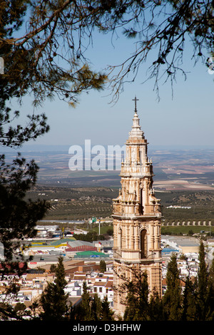 Torre de la Victoria Estepa Siviglia Andalusia Spagna Foto Stock