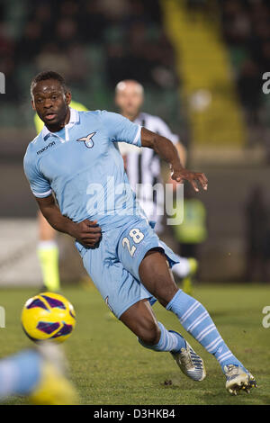 Louis Saha (Lazio), 18 febbraio 2013 - Calcio : Italiano 'Serie A' match tra Siena 3-0 Lazio a Artemio Franchi Arena Montepaschi a Siena, Italia. (Foto di Maurizio Borsari/AFLO) Foto Stock