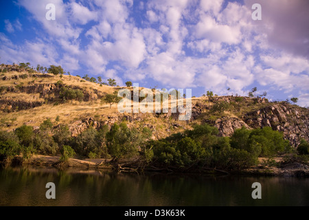 Nitmiluk National Park (formerly Katherine Gorge NP) e Katherine River, Territorio del Nord, l'Australia Foto Stock