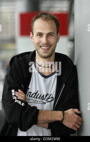 (Dpa) - autore tedesco Andre Marx foto della fiera internazionale del libro di Francoforte, Germania, 23 ottobre 2005. Foto Frank può Foto Stock