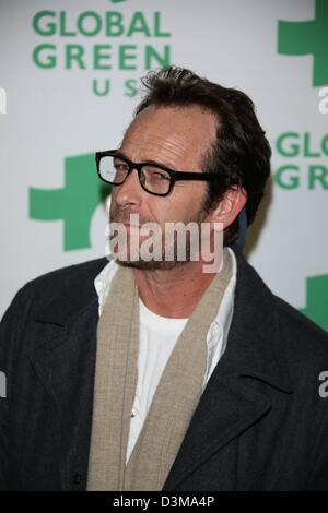 Luke Perry arriva a Global Green USA del decimo anniversario Pre-Oscar Party a Avalon a Los Angeles, Stati Uniti d'America, il 20 febbraio 2013. Foto: Hubert Boesl Foto Stock