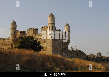 L'Ucraina. Repubblica autonoma di Crimea. Yeni-Kale fortezza, costruita dai Turchi Ottomani, 1699-1706. Nei pressi di Kerch. Foto Stock