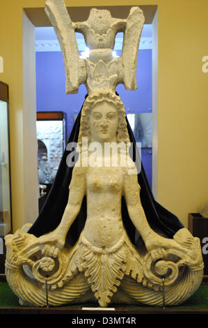 La scultura raffigurante una femmina di divinità della fertilità. Fine del I secolo A.C. - inizio del I secolo d.c. Kerch. Foto Stock